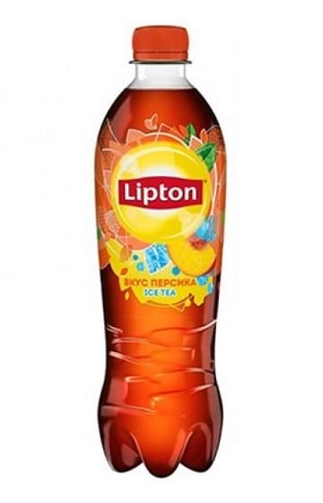 чай липтон зеленый, персиковый, лимон в бутылке 0,5л
